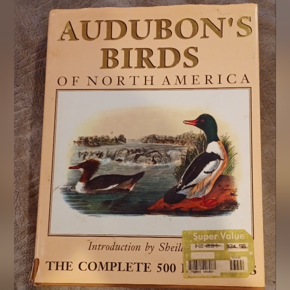 Audubon's Birds of North America hard cover w/ sleeve slightly damaged